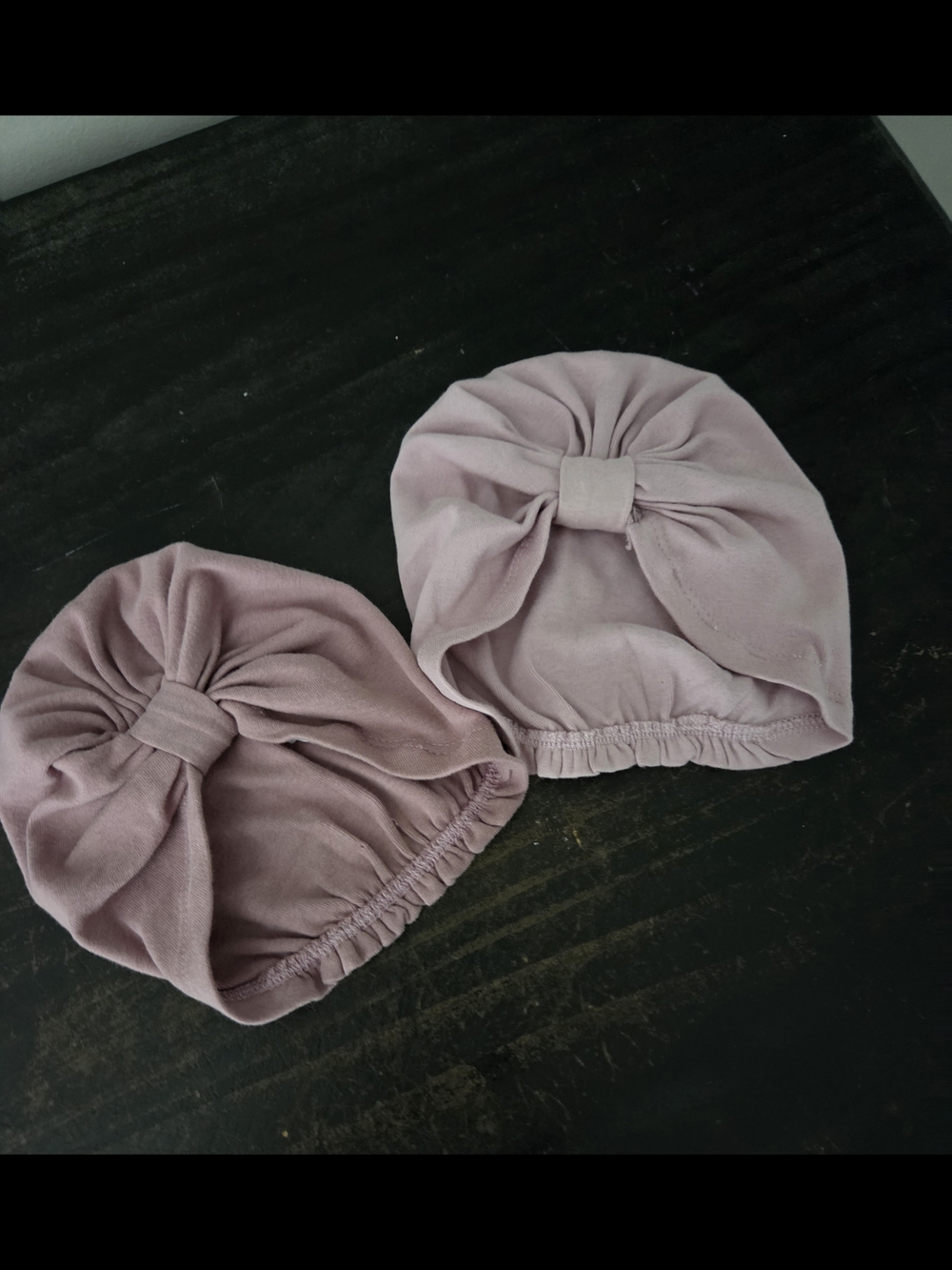 Zara Girls Knot Turban Hat - Dusty Mauve